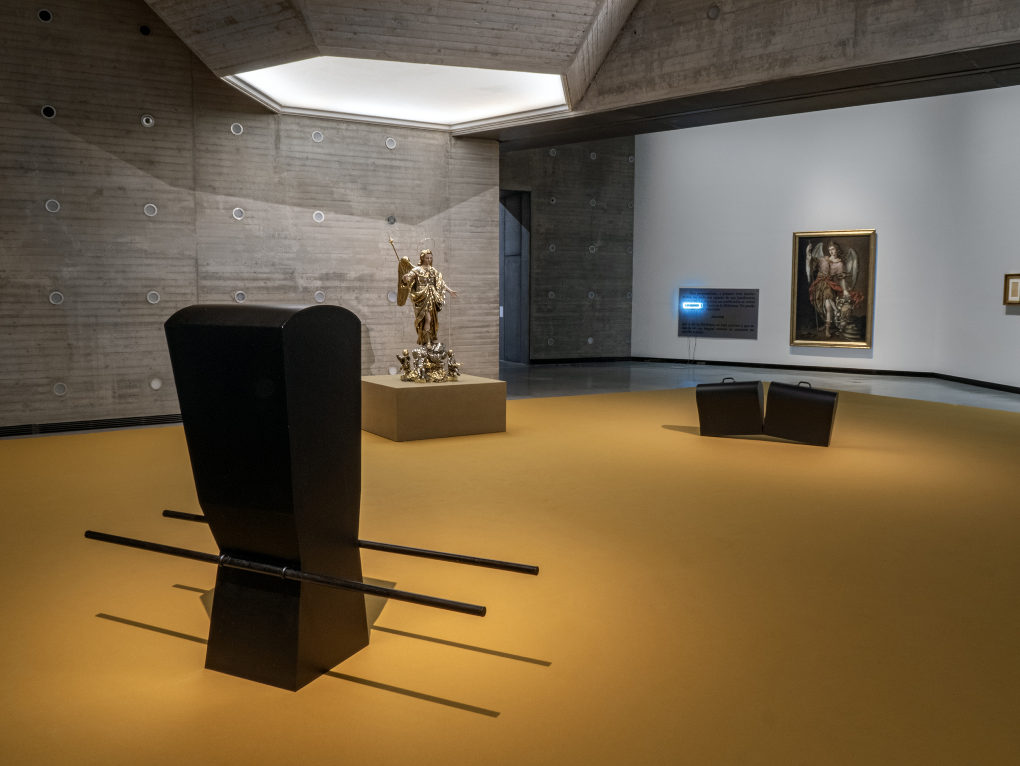 Vistas de la exposición, "Ciudad de quien" en el C3A. Fotografía: Juan López